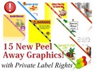 Thumbnail 15 New Peel Away Website Graphics (PLR)